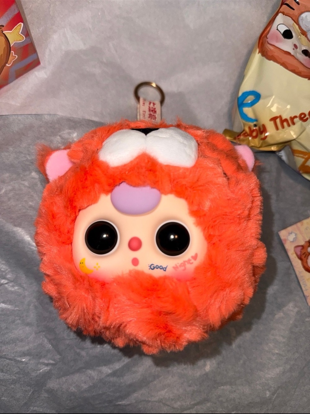 BB3 Plush Zipper Bag CONFIRMED Tiger